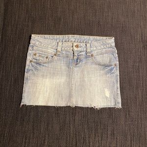 Guess denim mini skirt
